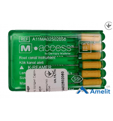 Інструмент ручний K-Reamers M-Access, №20 (Dentsply Maillefer), 6 шт./пак